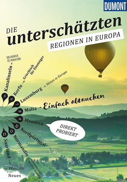 Die unterschätzten Regionen, erschienen im DuMont-Verlag.